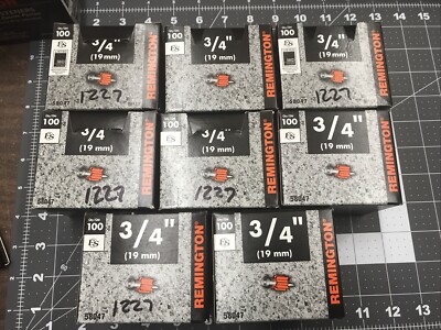 Mixed Lot Of Remington Power Fasteners 3  , 1-1/2  , 1 & 3/4   1225 Fasteners 