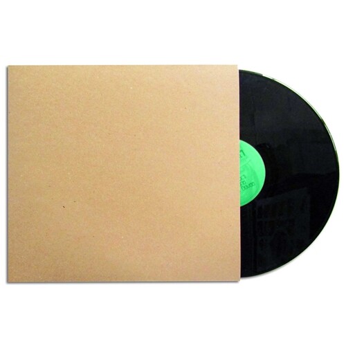 Cardboard Jackets 12" 33rpm LP Vinyl Record Albums 5 10 25 Black Brown