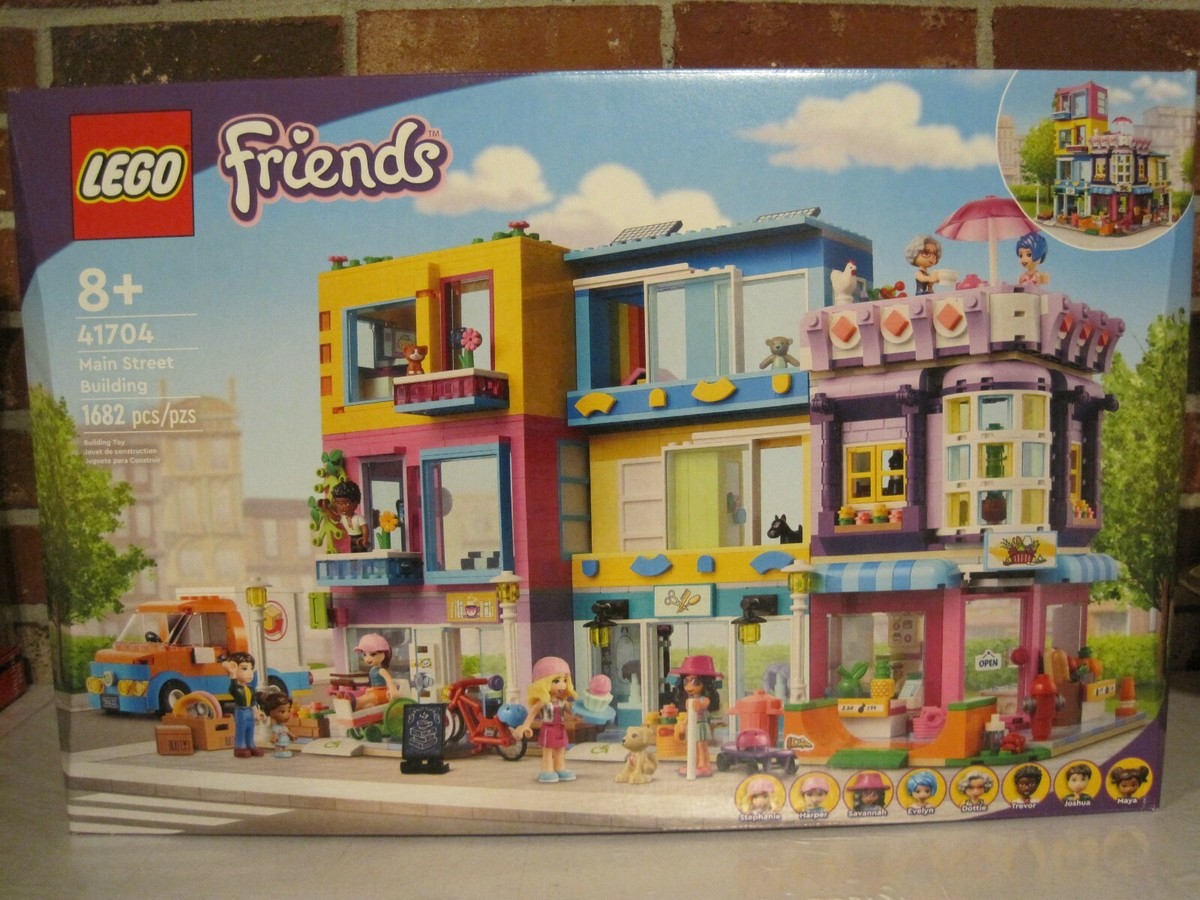 2022 LEGO FRIENDS 41704 MAIN STREET BUILDING (1682 PIECES 