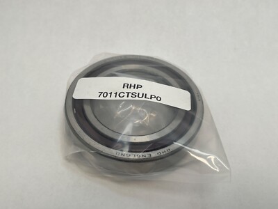 RHP 7011CTSULP0 Bearing 55x90x18mm 7011C 7011-C-T-DUL-P0 B7011X2TADULEP1 England