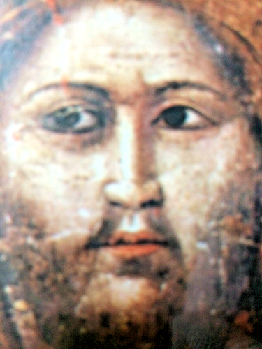 Quadro ricostruzione di un frammento di affresco CRISTO Giudice Studio ERRE - Picture 5 of 12