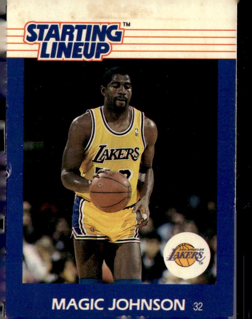 1988 Kenner Starting Lineup Cards #NNO Magic Johnson