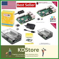 Raspberry Pi 3 B Kit 1GB RAM Quad-Core 1.4GHz WiFi Bluetooth 2.5A Power Case