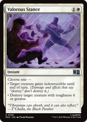 Marvel Super Heroes Commander, Uncommons (2), Magic The Gathering, MSC MTG TCG