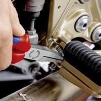 Knipex 20 01 125 Elektronik- U. Feinmechanik Flachzange Gerade Chrom-Vanadium...