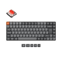 Keychron K3 Max grau/orange DE Layout Gateron Low Profile 2.0 K3M-H1-DE
