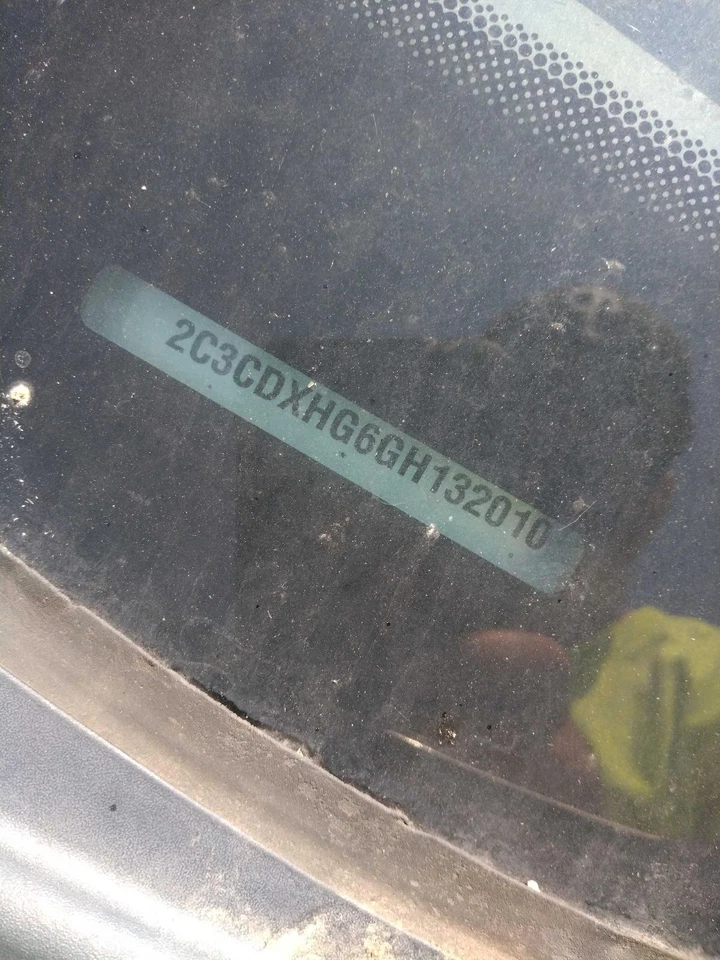 2016 Dodge Charger A/C Compressor OEM 68160395AC 114K Miles Silver Foto 4 de 4