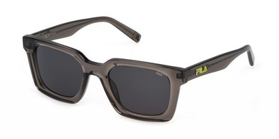 Fila SFI897 Marrone pieno lucido 51/21/145 Herren Sonnenbrillen