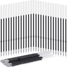 Outus 60 Pcs 0.7 mm Blue Retractable Pen Refills Bulk 4.2inch 