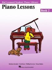 Piano Lessons Book 2 Hal Leonard Student Piano Library Beginner Piano Meth...