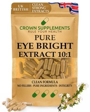 Eyebright Euphrasia Capsules Extract 10:1 | Clean Supplements |Crown Supplements