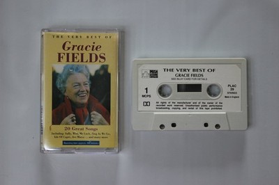 Gracie Fields The Very Best Of Cassette 1990 Prism Leisure 20 Great Songs