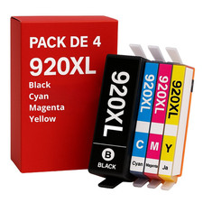 Cartucce Compatibili HP 920 XL OfficeJet 6000 - Confezione 4 Pz-4 Colori