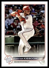 2022 Topps Carter Kieboom Washington Nationals #580