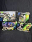 Lot of 4 Star Wars Kenner Power of the Force Figures Jabbas Dancers Snowtrooper+