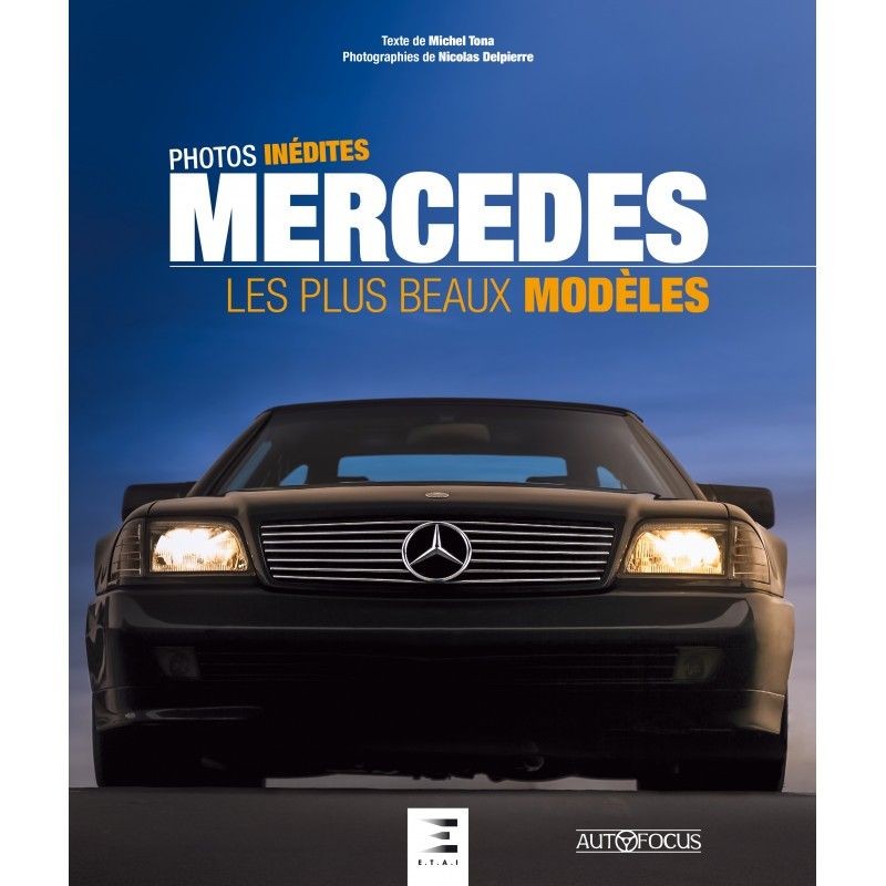 Mercedes livre collector grand format pour passionné d'automobile