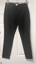Calvin Klein Dark Feminine Career Wear Pants Straight Ankle Size 10