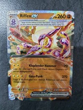 Pokemon Karte Riffex EX 100/182 Paradoxrift Double Rare Near Mint Deutsch