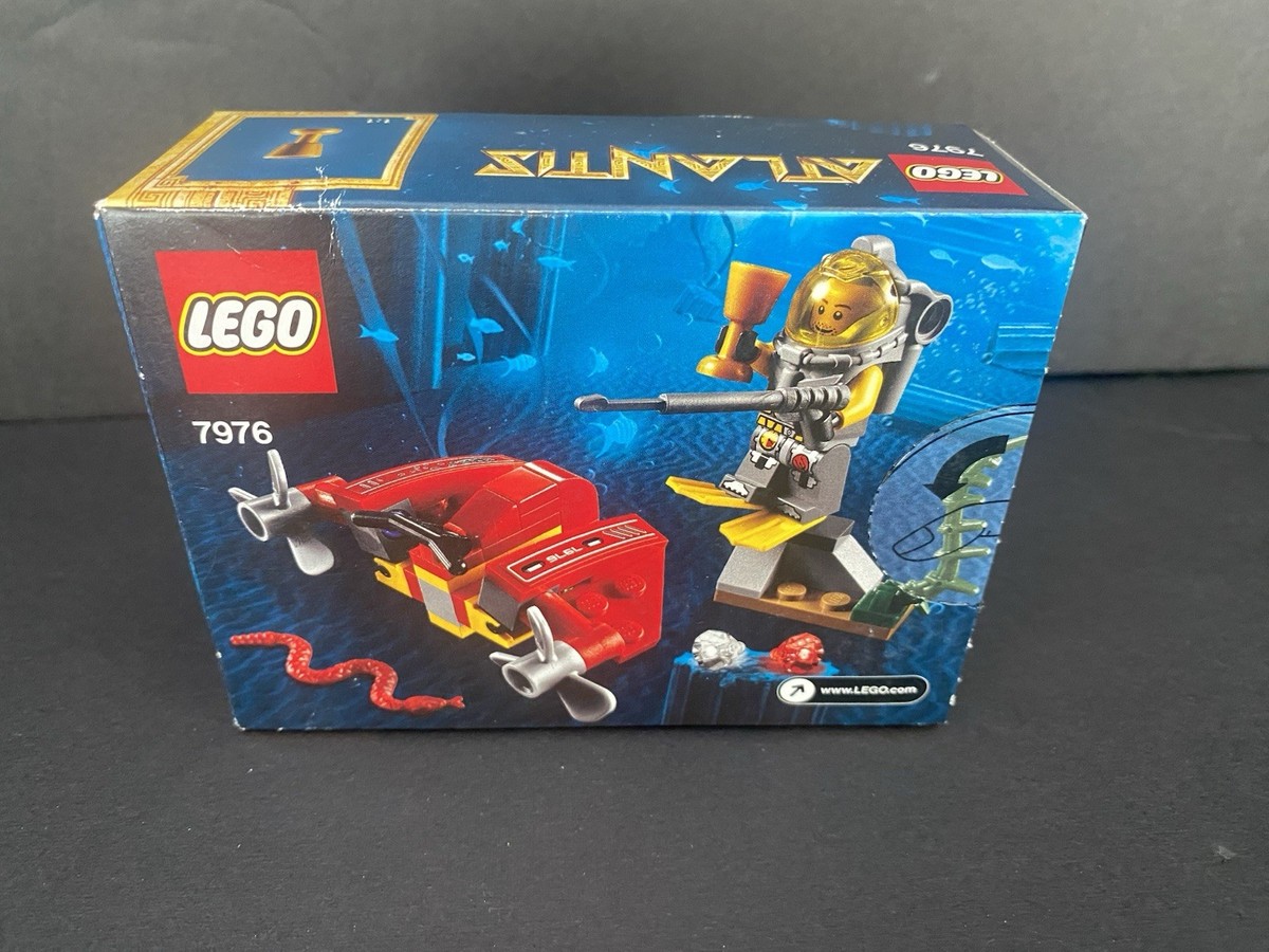 Lego Atlantis 7976 Space Minifig Vehicle NEW Sealed Box | eBay