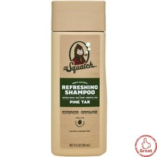 DR. SQUATCH Men's Natural Shampoo - Pine Tar - 11 fl oz