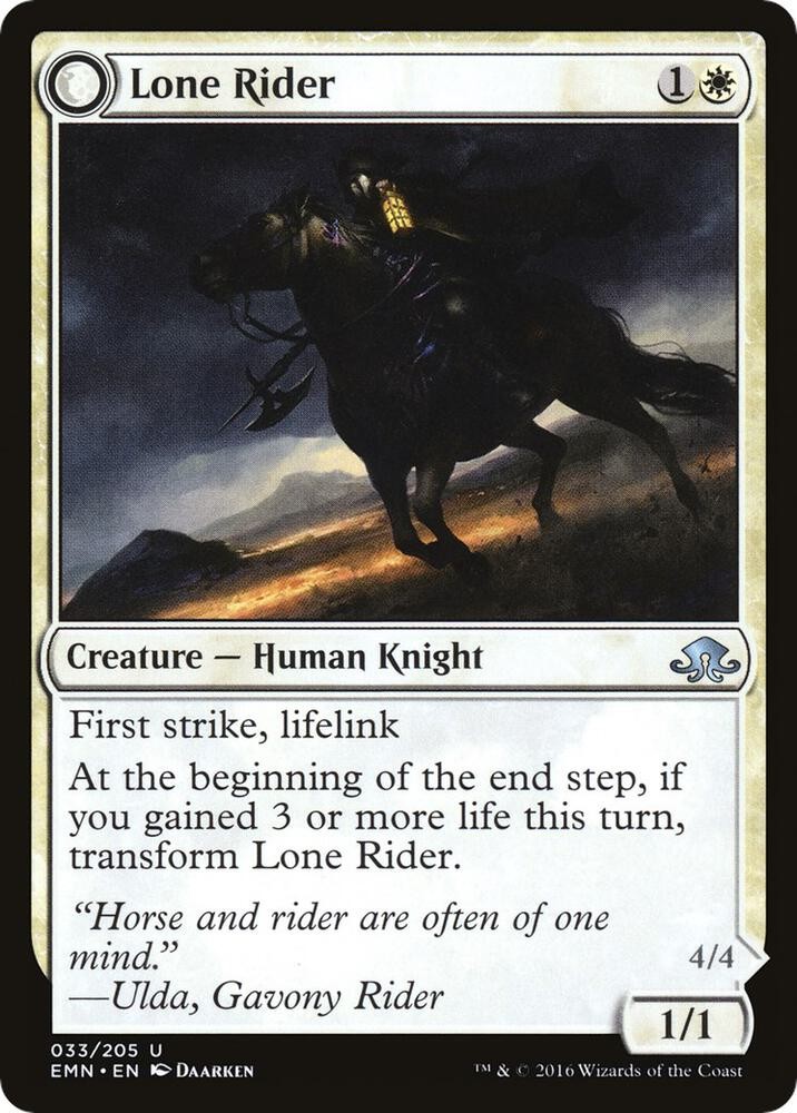 Lone Rider 33 U Eldritch Moon NM