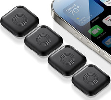 Air Tracker Tags-4 Pack Luggage Tracker Work with Apple Find My - Key Finder