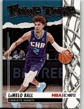 2021-22 Hoops LaMelo Ball Prime Twine #13 Charlotte Hornets