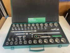 Stahlwille 96030107 Silver Alloy Steel 50MA/39/6QR 1/2'' 12pt Socket Set