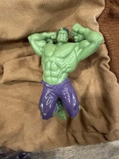 Marvel Incredible Hulk Action Figure 2013 Swimways Corp. Leaping Smash 5"