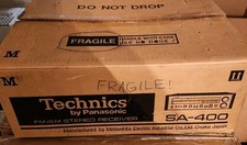 Vintage Technics SA-400 Receiver nice Clean working condition With Original Box