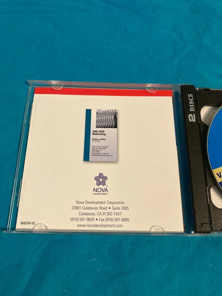 Business Card Factory Deluxe - Art Explosion (PC, 1999, 2003, 2-Disc Set) - Image 3 of 4