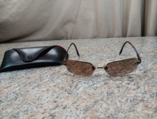 Ray•Ban RB-3192 rimless rectangle Ray Ban 3192 Sunglasses main image 3