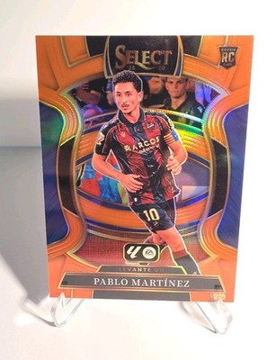 Pablo Martinez Rookie Numbered /75 Panini Select 2025-26 La Liga #91 Levante