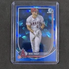 Bowman 2025 Chrome Sapphire Edition Mike Trout #27 Angels Baseball Card