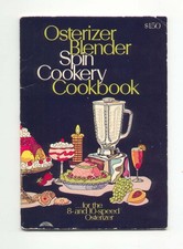 OSTERIZER Blender Spin Cookery Cookbook 1973