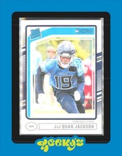 2024 Panini Donruss - Rated Rookie Jha'Quan Jackson #396 (RC) Titans