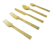 Flatware set of 20 Pieces Golden Egyptian Design