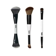 New Makeup By Mario F1+F4+E6 DualEnded Foundation/Powder/Contour/Eyeshadow Brush