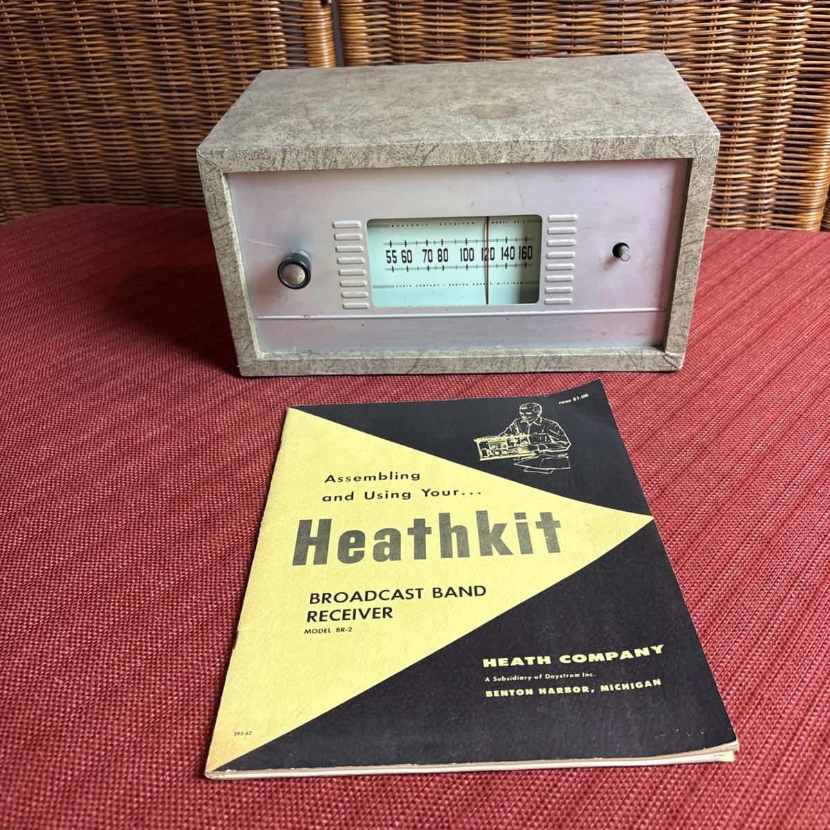 Récepteur Radio Ancien Heathkit GR-91 - Couverture Générale HF, S'allume