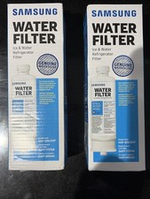 2 PACK GENUINE SAMSUNG DA97-17376B HAF-QIN/EXP REFRIGERATOR WATER FILTER US