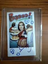 Hikaru Shida cheki unique 1/1 BBM 2022 AEW