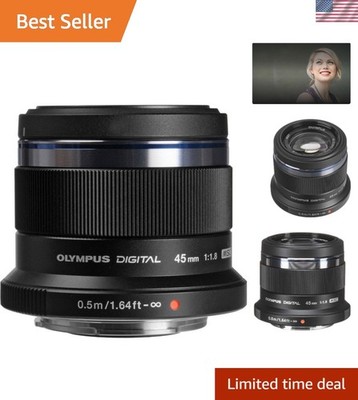 M.Zuiko Digital 45mm F1.8 Black for Micro Four Thirds System