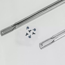 2x 117228 - 8x 117327 - Support barre télescopique lit IKEA Malm Hemnes avec vis