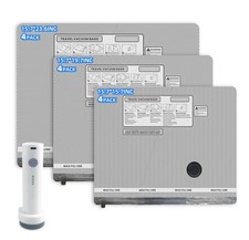 12 Pack Travel Vacuum Bags for Clothing with Rechargeable Electric Pump，Trave...