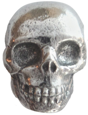 Pirate Skull Small Pin Badge Made in English Pewter - LAST FEW