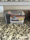 New ListingLot Of 7 PS2 Various Types Of Games (Samurai Champloo, SSX Tricky, War, Disney)