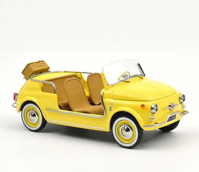 1965 Fiat 500 Jolly Yellow in 1:18 scale by Norev | eBay