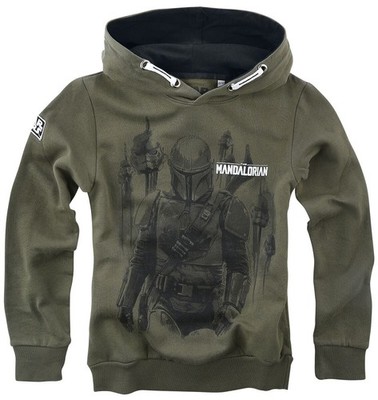 Star Wars Kapuzenpullover Unisex Kids - The Mandalorian - Bounty Hunter Khaki
