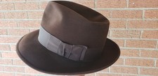 Vintage Beautiful Resistol Fedora Brown 7 1/8