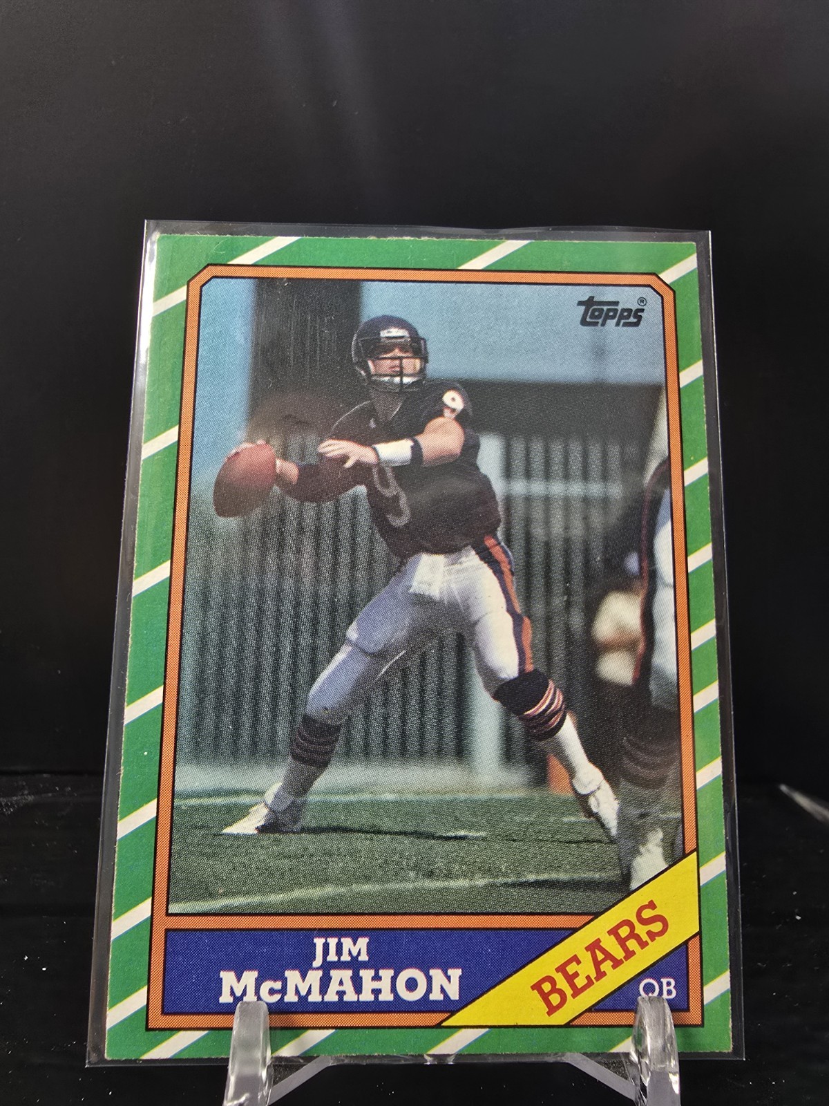 91019 - 1986 Topps - Jim McMahon #10 Chicago Bears